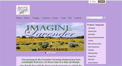 Desktop Screenshot of imaginelavender.com